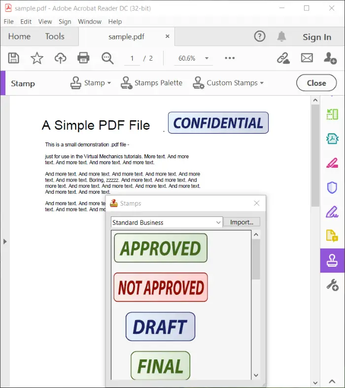 PDF Stamp Creator software PDF Stamp Creator software