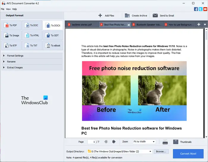 AVS Document Converter AVS Document Converter