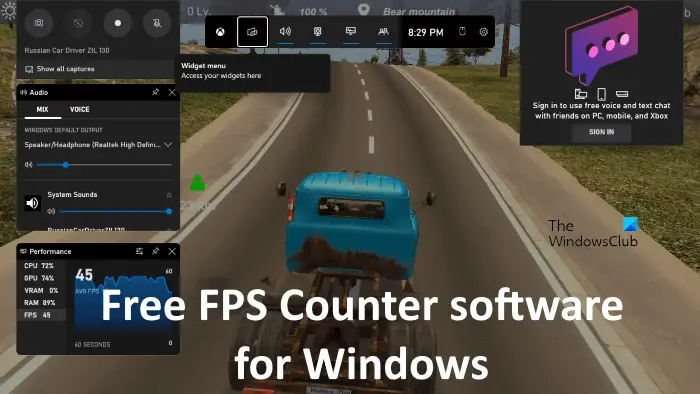 Best free FPS Counter software Windows Best free FPS Counter software Windows