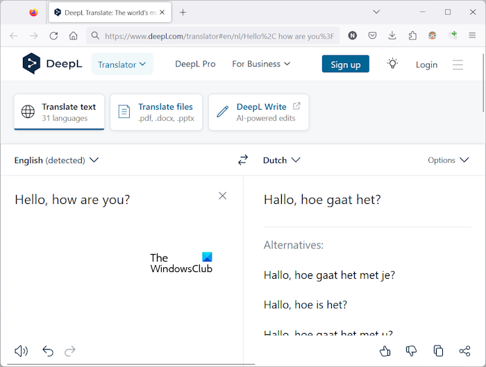 DeepL Translator DeepL Translator