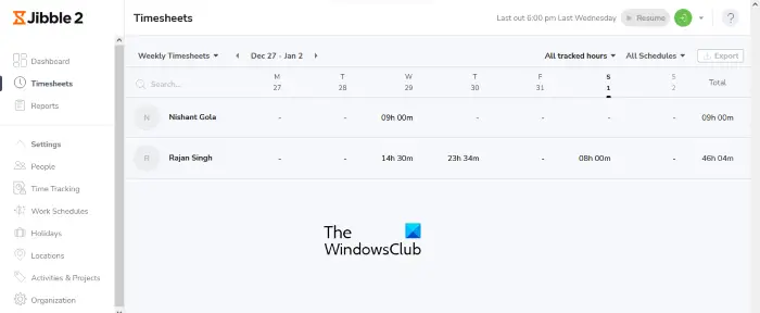 Jibble 2 Online Attendance Management System Jibble 2 Online Attendance Management System