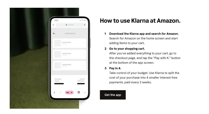Link Klarna Payment with Amazon Link Klarna Payment with Amazon