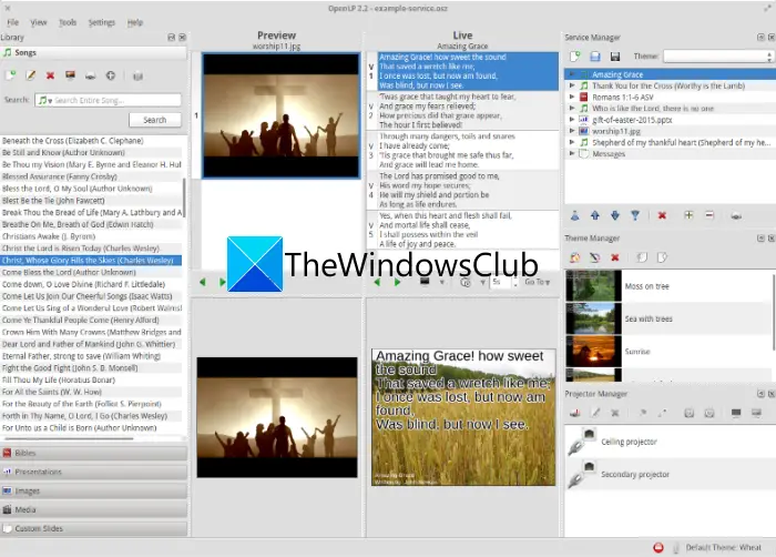 Best free Church Presentation software for Windows Best free Church Presentation software for Windows