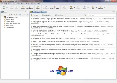 Best free RSS Readers for Windows Best free RSS Readers for Windows