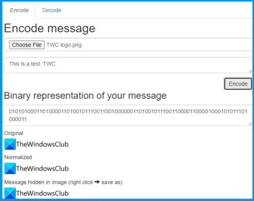 Steganography Online Steganography Online